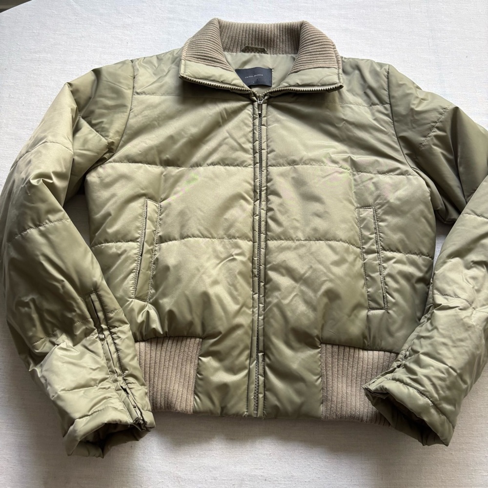 Vero Moda Military Puffer Jacket Khaki L | Utility Outerwear